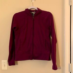 Nike Burgundy Athletic Jacket